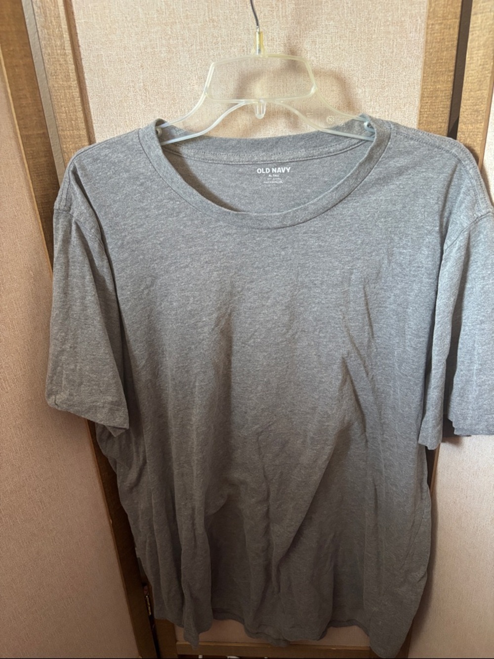 Old Navy Men's Heather Gray Crew Tee XL Tall